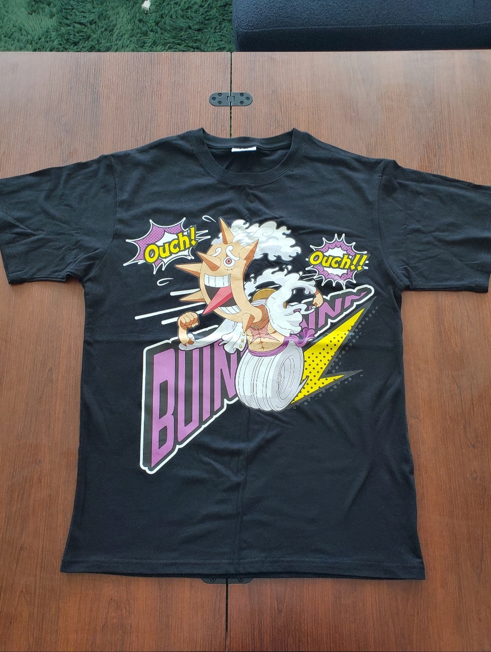 Onepiece Black Graphic T